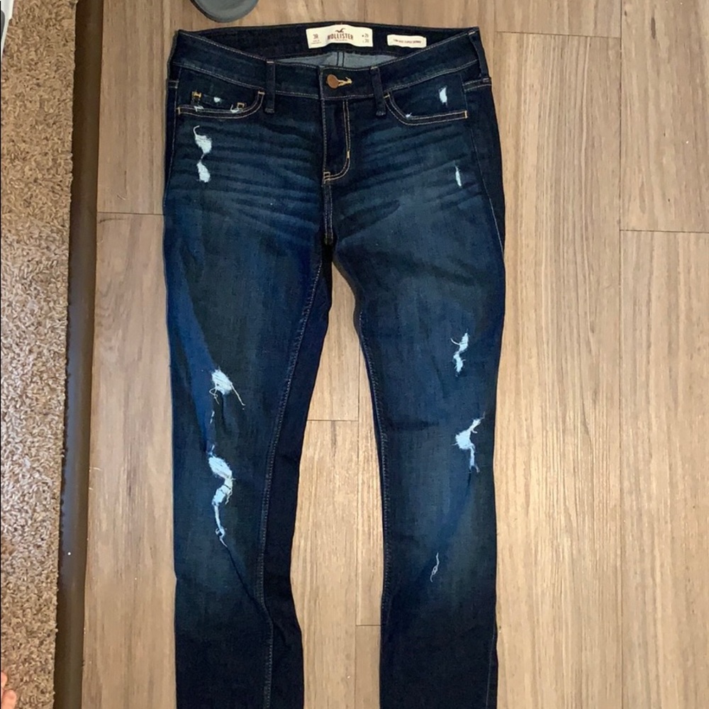 HOLLISTER SKINNY JEANS LOW RISE